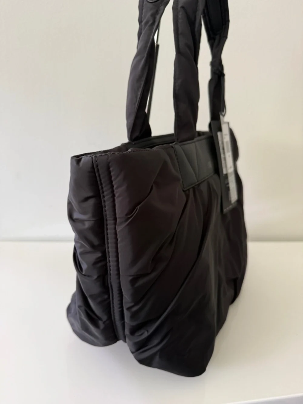 NWT VEE COLLECTIVE Small Caba Tote Handbag Bag, Black